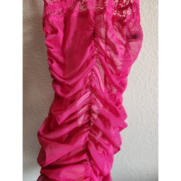 Adore Me Lace Body-Con Lingerie Dress L - Picture 8 of 9